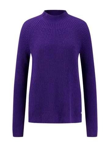 FYNCH-HATTON Wollpullover in Dunkelblau