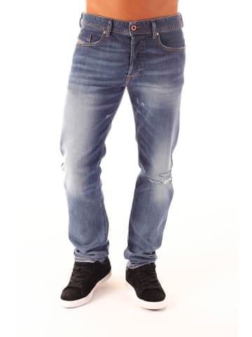 Diesel Clothes Dżinsy "Buster" - Regular fit - w kolorze niebieskim