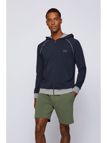 Hugo Boss Sweatjacke in Dunkelblau