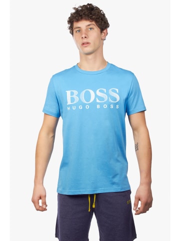 Hugo Boss Koszulka w kolorze błękitnym