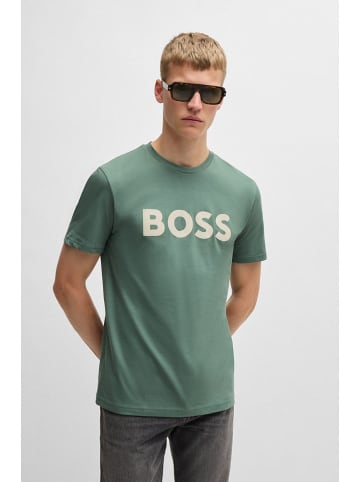 Hugo Boss Koszulka w kolorze zielonym