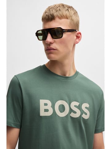 Hugo Boss Fashion Koszulka w kolorze zielonym
