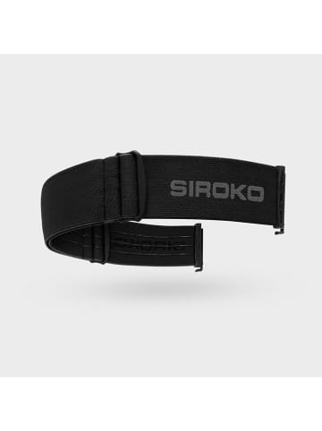 Siroko Ski-/snowboardbrilband "G3" zwart