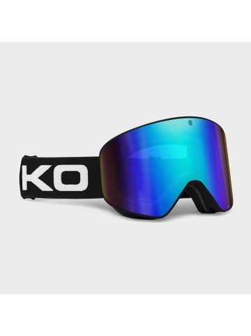 Siroko Gogle narciarskie unisex "GX Frontside" w kolorze czarno-niebieskim