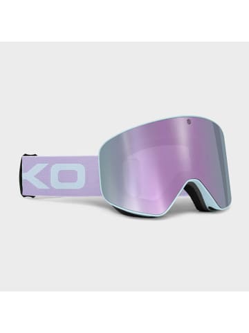 Siroko Gogle narciarskie unisex "GX Hakuba" w kolorze błękitno-fioletowym