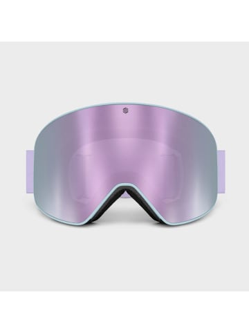 Siroko Unisex-Ski-/ Snowboardbrille "GX Hakuba" in Hellblau/ Lila