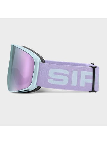 Siroko Uniseks ski-/snowboardbril "GX Hakuba" lichtblauw/paars