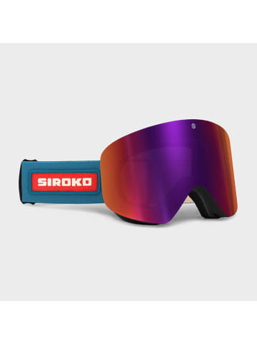 Siroko Gogle narciarskie unisex "GX Treasure" ze wzorem