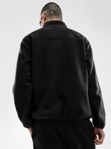Siroko Fleecepullover "Stowe" in Schwarz/ Mint