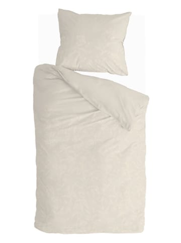 Walra Renforcé-Bettwäsche-Set "Yarrow Elegance" in Creme