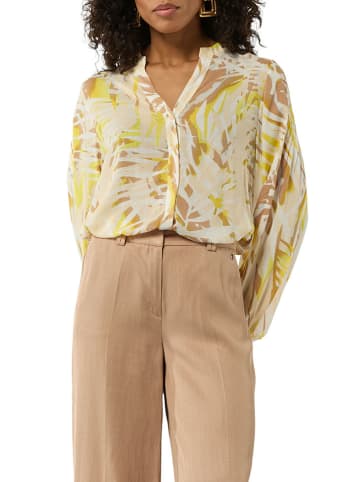 s.Oliver Bluse in Gelb/ Hellbraun