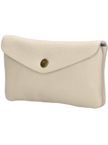 Charm Portfel "Elisa" w kolorze kremowym - 15,5 x 10 x 2,5 cm