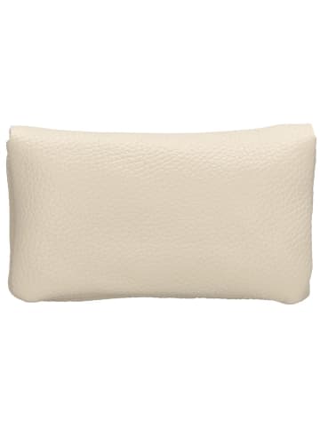 Charm Portfel "Elisa" w kolorze kremowym - 15,5 x 10 x 2,5 cm