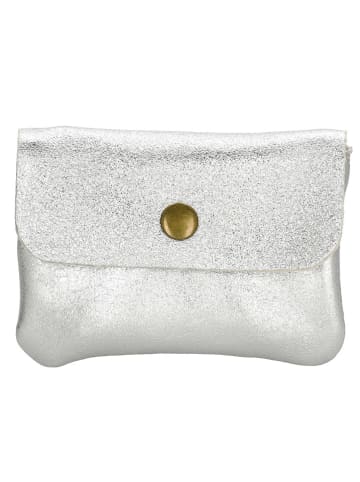 Charm Portemonnee "Elisa" zilverkleurig - (L)11 x (B)1,5 x (H)7,5 cm