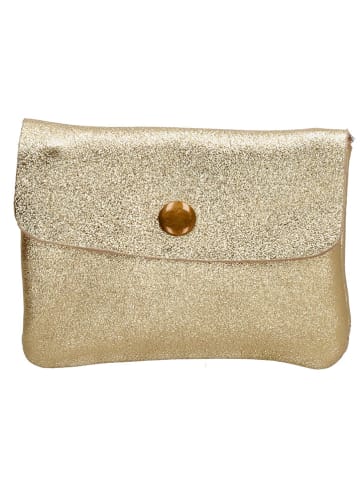 Charm Geldbörse "Elisa" in Gold - (L)11 x (B)1,5 x (H)7,5 cm