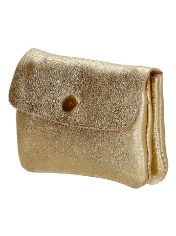 Charm Geldbörse "Elisa" in Gold - (L)11 x (B)1,5 x (H)7,5 cm