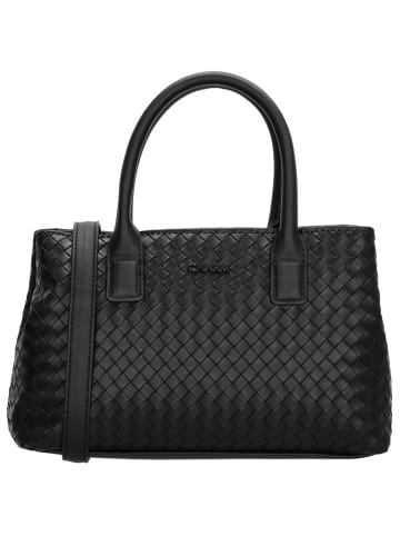 Charm Henkeltasche "Mirabello" in Schwarz - (L)29 x (H)17 x (T)10 cm
