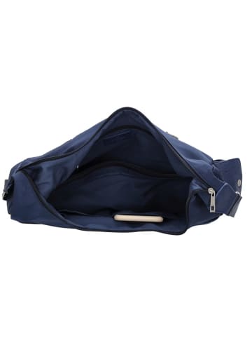 Charm Torebka "Odeon" w kolorze granatowym - 36 x 27 x 13 cm