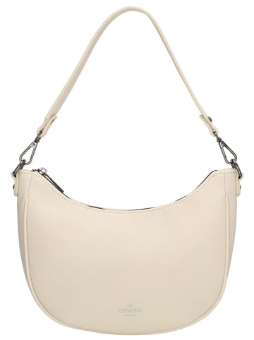 Charm Torebka "Montmartre" w kolorze kremowym - 25 x 20 x 6 cm