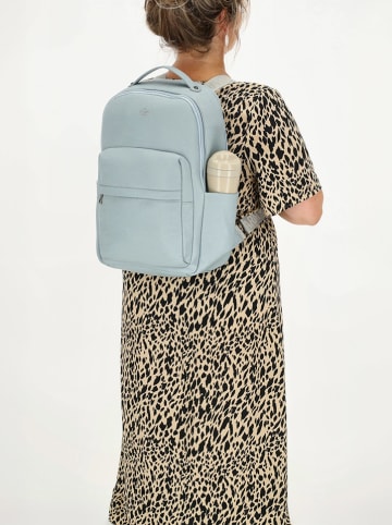 Charm Rucksack "Mulberry street" in Hellblau - (L)28 x (H)41 x (T)13,5 cm