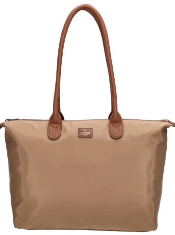 Charm Shopper "Buckingham" lichtbruin - (B)51 x (H)33 x (D)14 cm