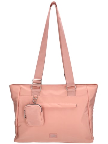 Charm Shopper "Odeon" in Rosa - (B)44 x (H)30 x (T)10 cm