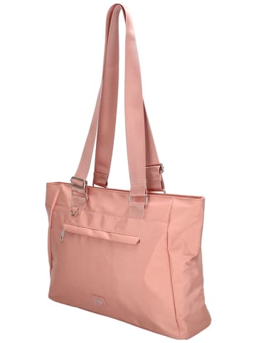 Charm Shopper "Odeon" in Rosa - (B)44 x (H)30 x (T)10 cm