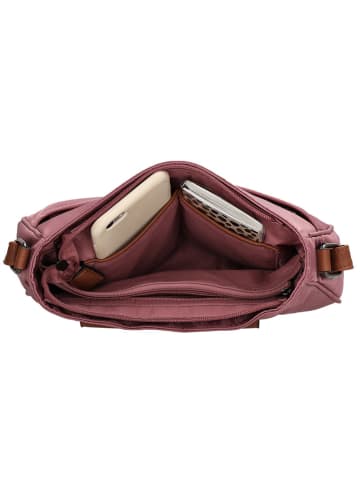 Charm Schoudertas "Buckingham" oudroze - (L)28 x (H)20 x (D)7 cm