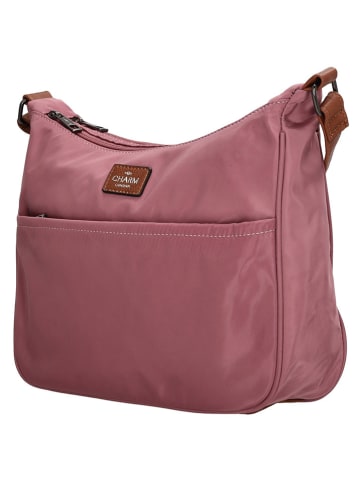Charm Umhängetasche "Buckingham" in Altrosa - (L)29 x (H)22 x (T)8,5 cm