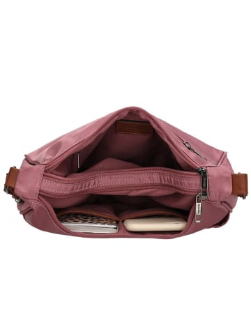 Charm Umhängetasche "Buckingham" in Altrosa - (L)29 x (H)22 x (T)8,5 cm