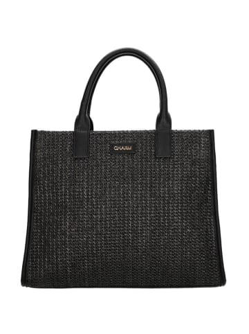 Charm Henkeltasche "Hillingdon" in Schwarz - (L)35 x (H)27,5 x (T)12 cm
