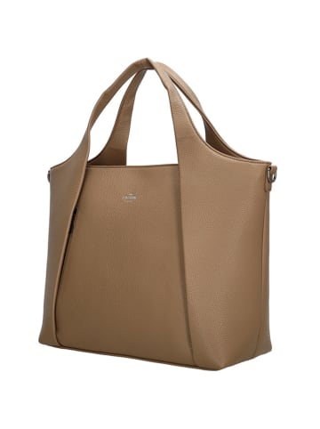 Charm Shopper "Mulberry street" in Hellbraun - (L)45 x (H)31 x (T)16 cm