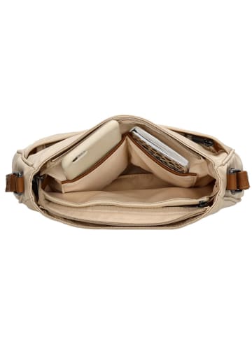 Charm Umhängetasche "Buckingham" in Beige - (L)28 x (H)20 x (T)7 cm