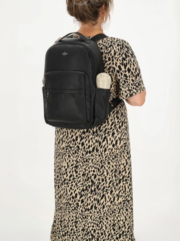 Charm Rucksack "Mulberry street" in Schwarz - (L)28 x (H)41 x (T)13,5 cm