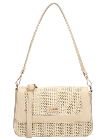 Charm Schultertasche "Hillingdon" in Beige - (L)26 x (H)16 x (T)8,5 cm