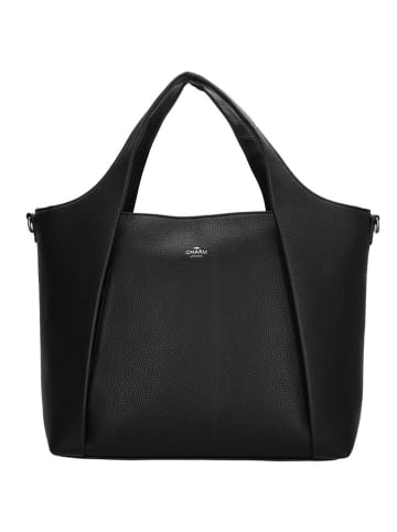 Charm Shopper bag "Mulberry street" w kolorze czarnym - 45 x 31 x 16 cm