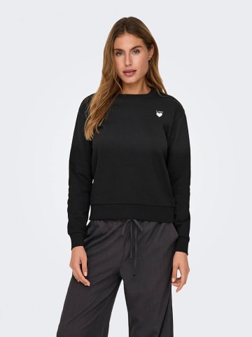 JDY Sweatshirt in Schwarz