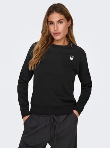 JDY Sweatshirt in Schwarz