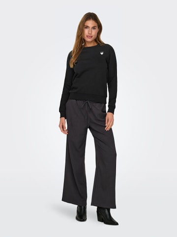 JDY Sweatshirt in Schwarz