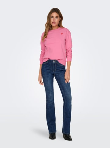 JDY Sweatshirt in Rosa