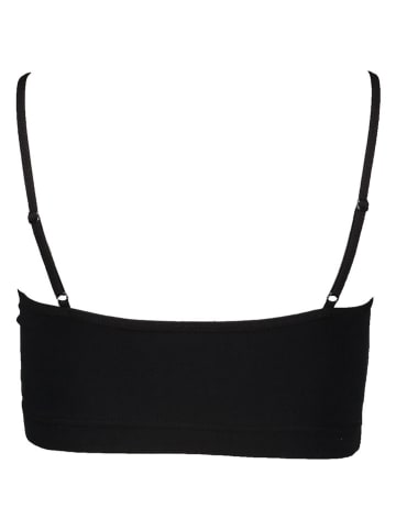 LASCANA 2er-Set: Bustiers in Schwarz/ Beige