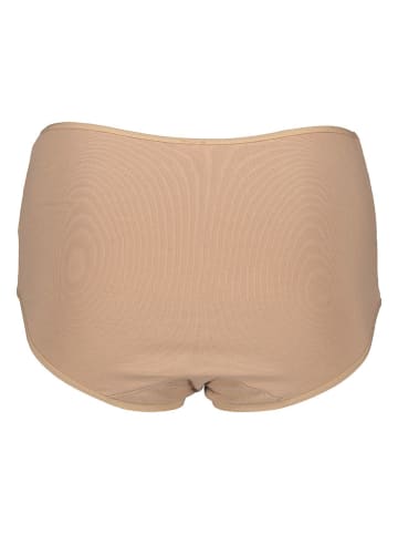 LASCANA 4er-Set: Taillenslips in Schwarz/ Beige