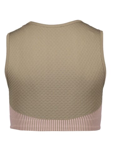 LASCANA Sport-BH in Khaki