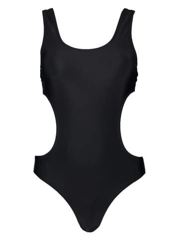 LASCANA Badeanzug in Schwarz