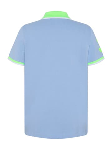 Polo Sylt Poloshirt lichtblauw/groen