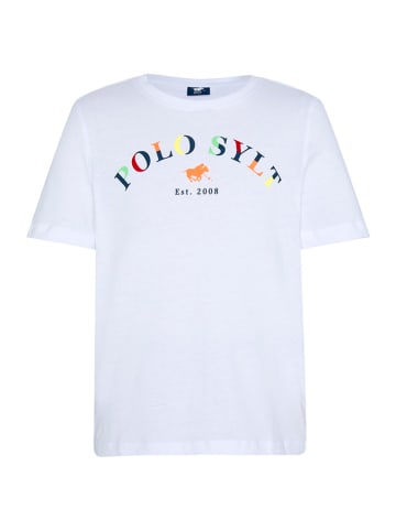Polo Sylt Shirt in Weiß