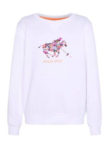 Polo Sylt Sweatshirt in Weiß