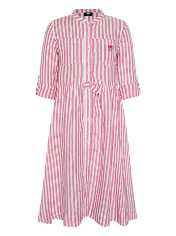 Polo Sylt Jurk wit/roze