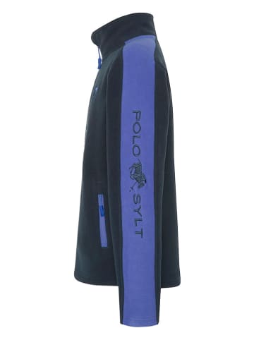 Polo Sylt Fleecejacke in Dunkelblau/ Blau