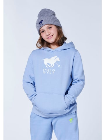 Polo Sylt Hoodie in Hellblau